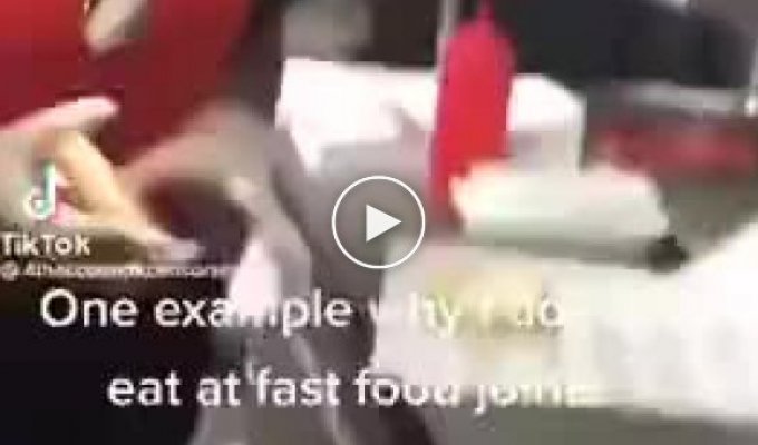 Never buy fast food where black people work