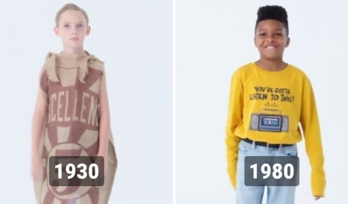 How children's fashion for boys has changed over the past 100 years (12 photos + 1 video)