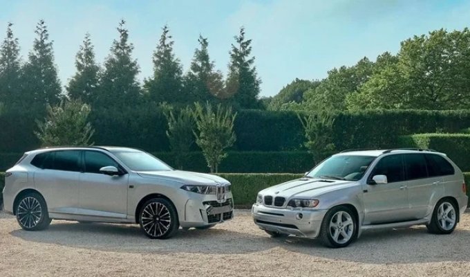 Первое поколение BMW X5 оснастили мотором V10 и механикой (18 фото)