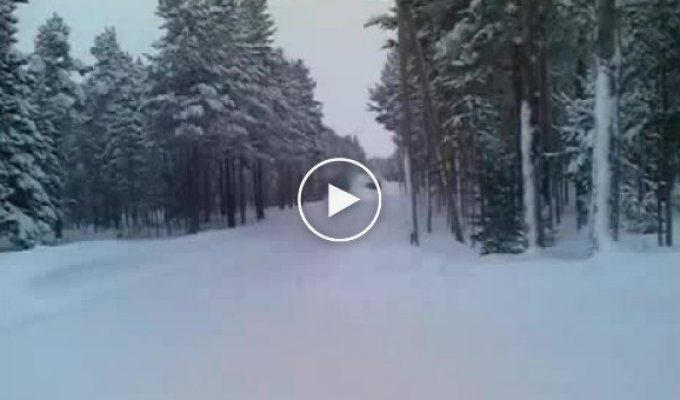 Быстрая снегоуборочная машина