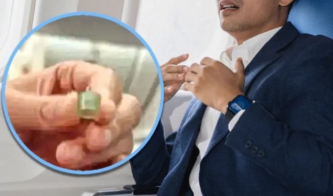 In China, a Passenger Demands 18,000 from an Airline dollars for depression after being pricked by a needle left on a plane (3 photos)