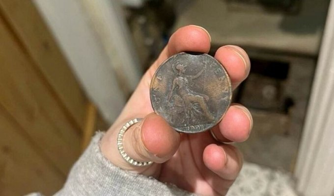 The owner of the house discovered a 130-year-old “time capsule” hidden under the floorboards (5 photos)