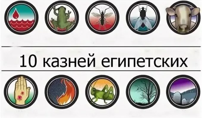 Как ученые объясняют десять казней египетских? (9 фото)