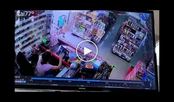 Tailed thief-recidivist three times robbed a store in China