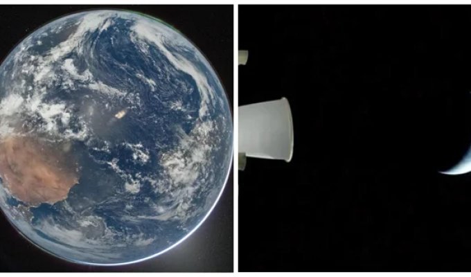 Астронавты NASA впервые за полвека сделали фотографию Земли (3 фото)