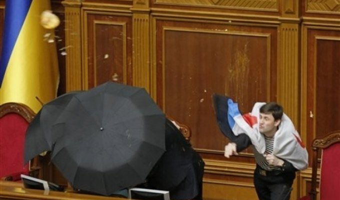 Разборки в правительстве Украины (18 фото + видео)