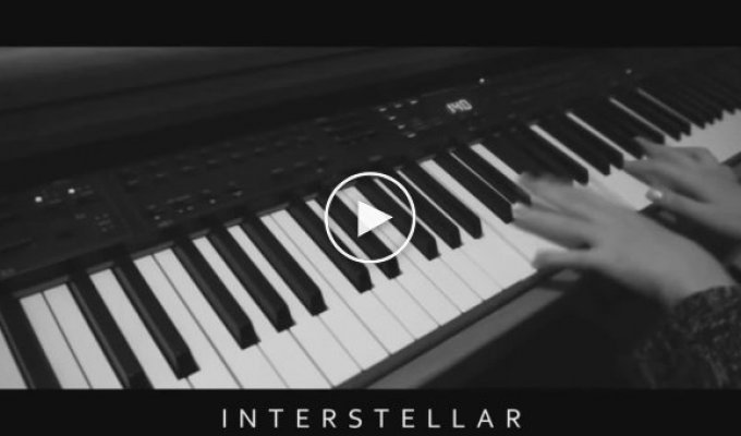 Кавер на пианино Interstellar