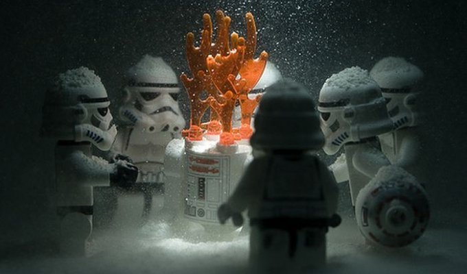 Зима в звёздных войнах (10 фото)