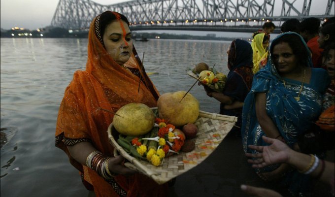 Фестиваль Чхат в Индии (12 фото)