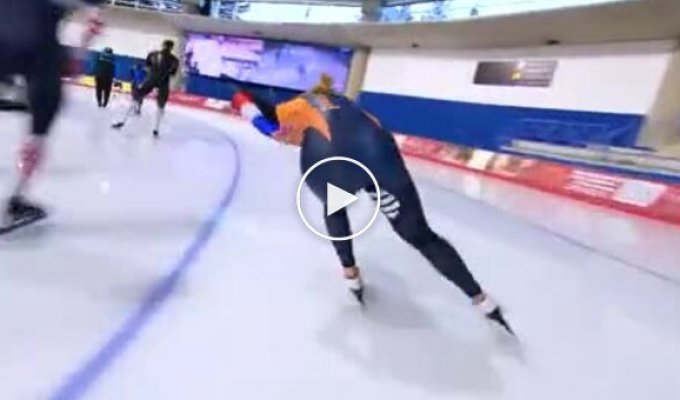 Лучшая операторская работа на ледовом катке