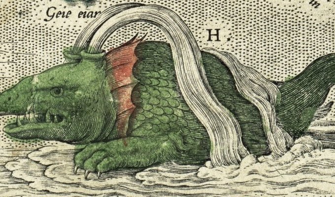 Scientists reveal the origin of an ancient sea monster from Scandinavian manuscripts (3 photos + 1 video)