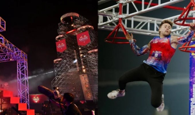 The Olympics are heading to the obstacle course: "Ninja Sports" will debut in Los Angeles in 2028 (photo)
