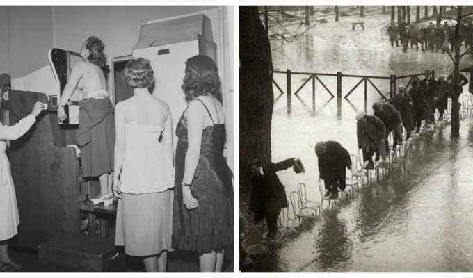 12 retro photos that show how the world has changed (13 photos)