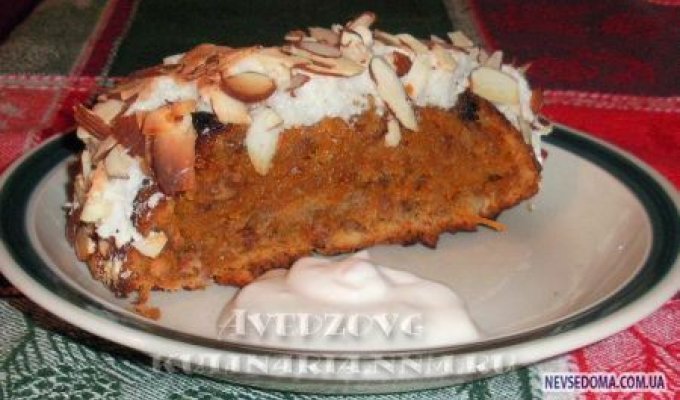 Морковный пирог (10 фото)