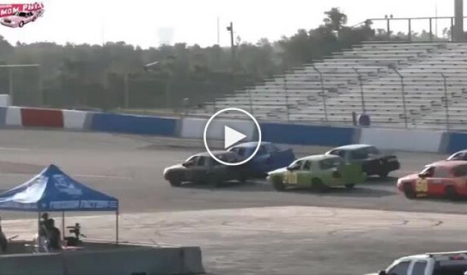 A massive epic fail occurred in women's motorsports