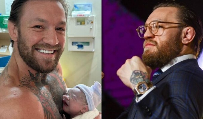 Connor McGregor became a father for the fourth time (8 photos)