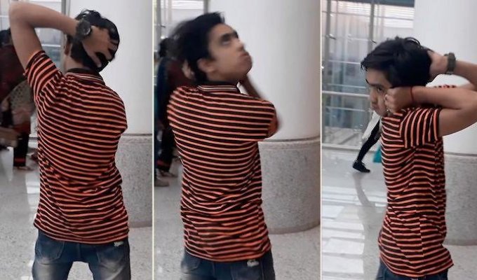 Мальчик из Пакистана может поворачивать голову на 180 градусов, завораживая и пугая всех (10 фото + 2 видео)
