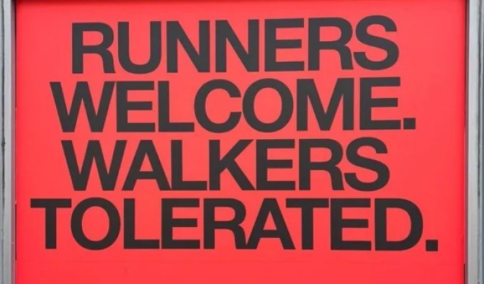 Компанію Nike звинуватили в приниженні людей, які не займаються бігом (2 фото)