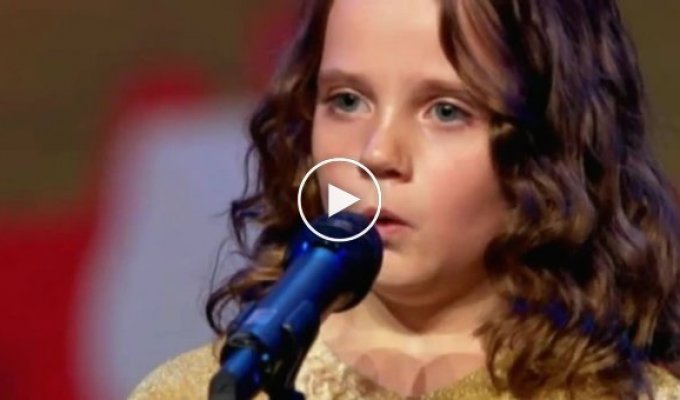 Удивительный голос в 9 лет. Amira Willighagen