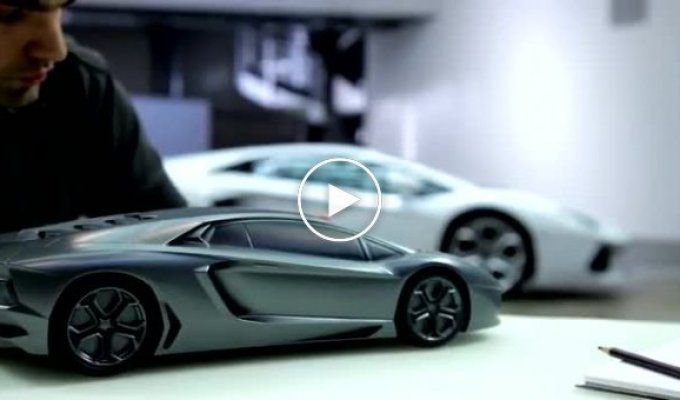 Процесс создания Lamborghini Aventador