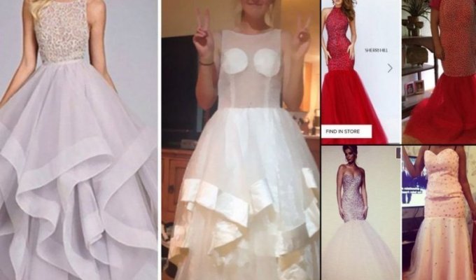 10 девушек, которые заказали платье на выпускной в интернете и пожалели об этом (11 фото)