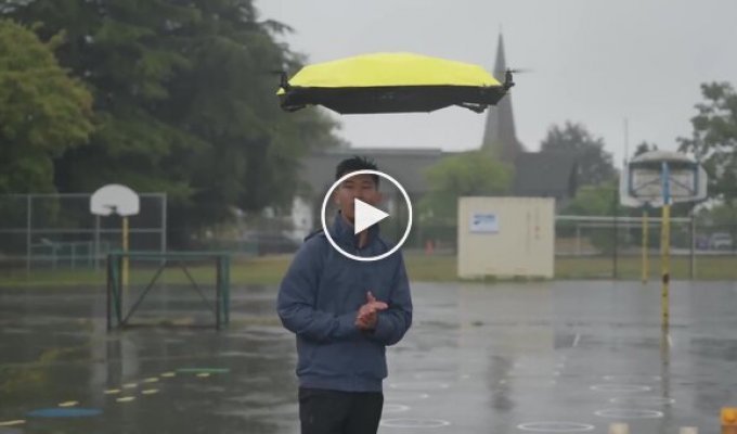 Канадец создал летающий робо-зонт