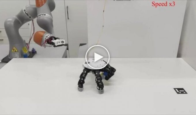 Инженеры сделали роботизированную руку, которая гуляет сама по себе