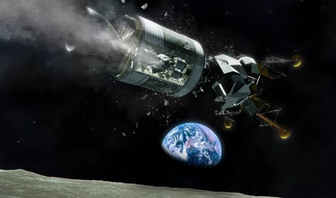 «Хьюстон, у нас проблема». Как изолента и сотни специалистов NASA спасли «Аполлон-13» (13 фото)