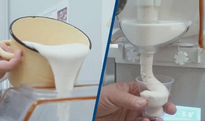 Белорусские ученые создали мороженое со вкусом мяса (4 фото + 1 видео)
