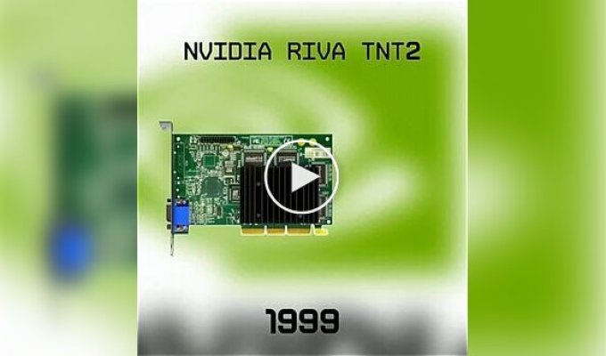 How Nvidia video cards evolved