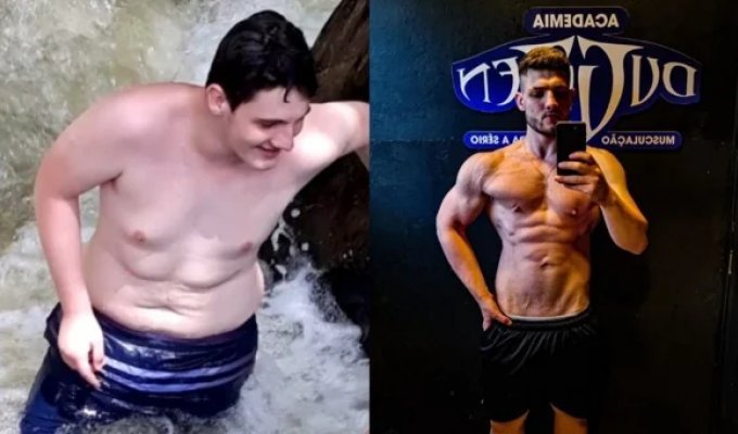 19-year-old bodybuilder died of a heart attack (9 photos + 1 video)