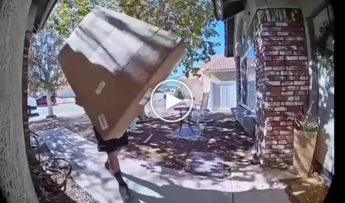 В США телевизор за $1000 разбился после неудачной доставки