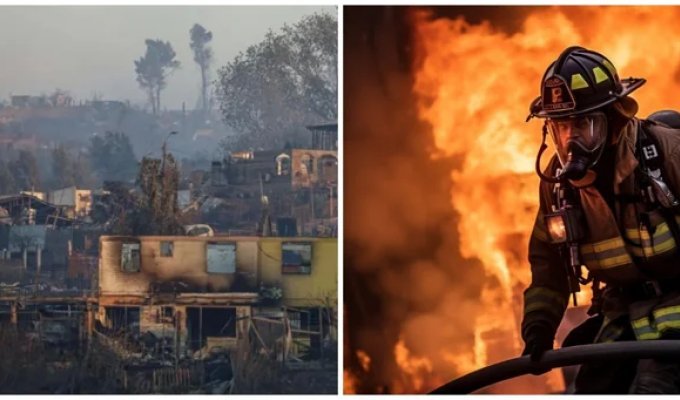 A firefighter started fires for praise and bonuses (2 photos + 1 video)