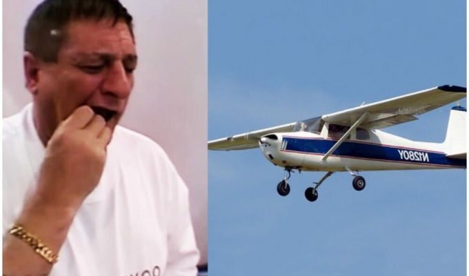 Meet the man who ate an entire plane. And this is not a joke (13 photos)