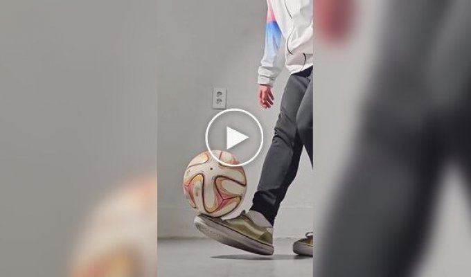 A Football Player Sets a Record for the Number of Balls Kicked