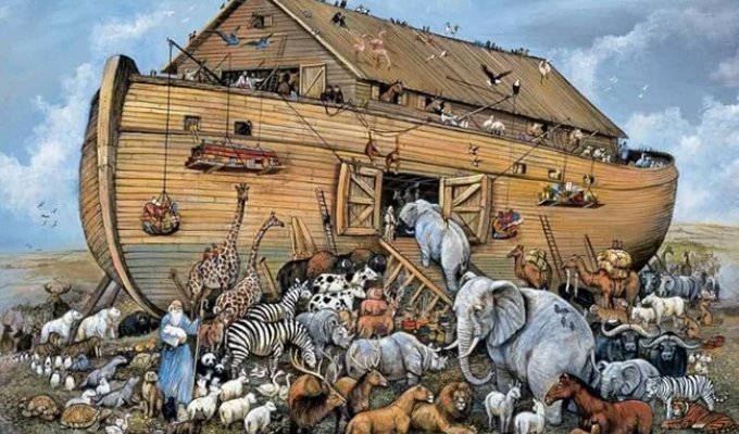 How big was Noah's Ark compared to modern ships? (11 photos)