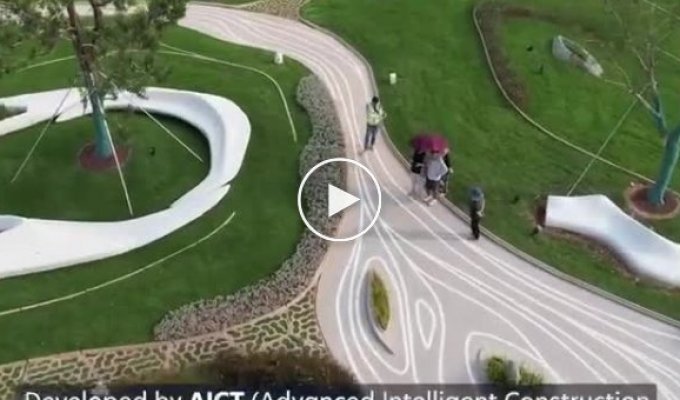 Парк Шэньчжэне в Китае, который создан с помощью 3D-печати