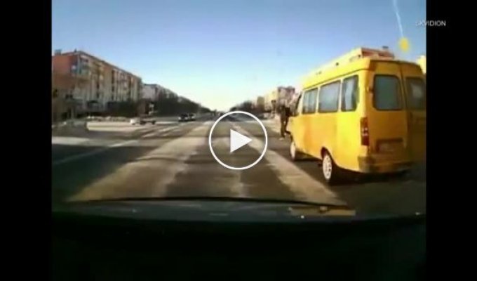 Большая подборка аварий с пешеходами на российских дорогах. 2 Часть