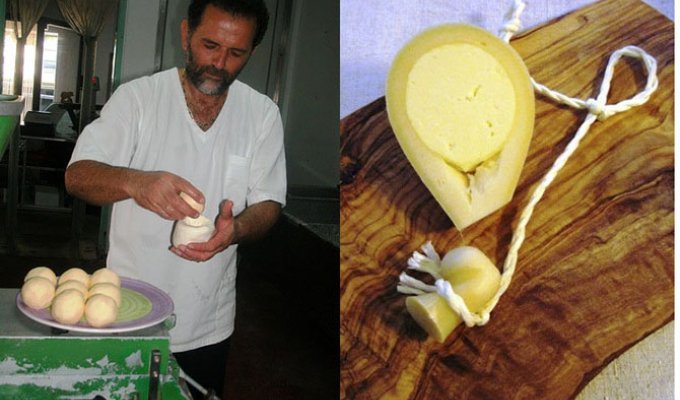 Как делают один из самых популярных сыров в Южной Италии (26 фото)
