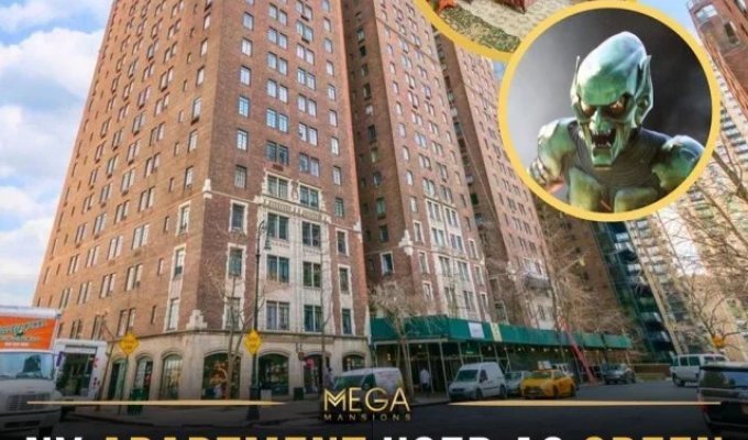 Green Goblin's apartment from the first Spider-Man (6 photos)