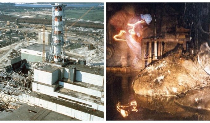 «Слоновья нога» на Чернобыльской АЭС по-прежнему смертельно опасна (8 фото + 1 видео)