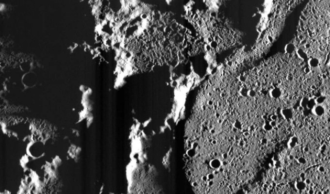 Ударный бассейн Гёте на Меркурии (1 фото)