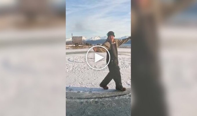 DIY ice carousel