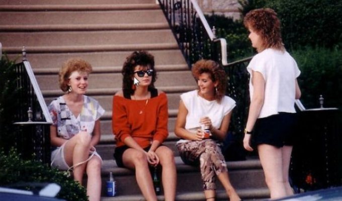 Девушки из 80-х (11 фотографий)