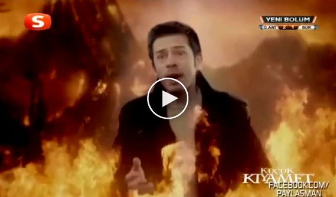 Во время показа турецкого сериала по ТВ, забыли записать спецэффекты