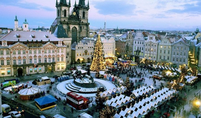 Новогодняя Прага (16 фото)