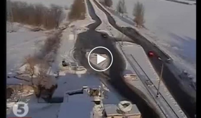 Видео обстрела террористами блокпоста сил АТО возле Волновахи (13 января 2015)
