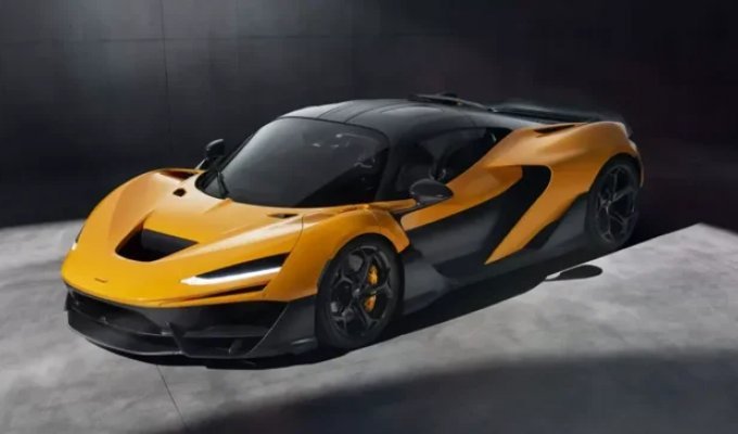 McLaren unveiled a new W1 hypercar capable of accelerating to 200 km/h in 5.8 seconds (15 photos)