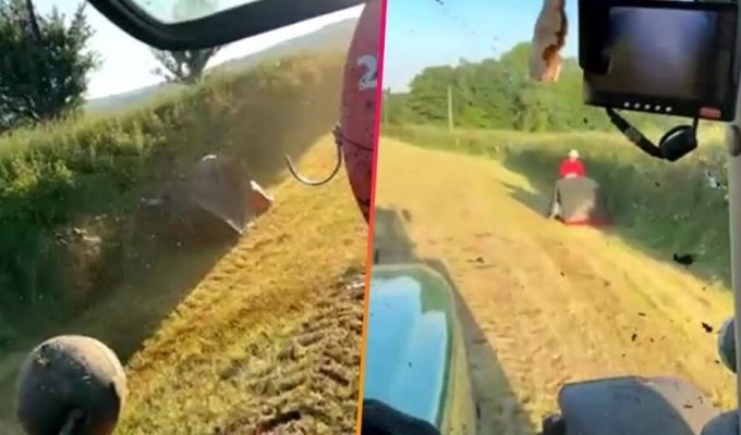 Фермер покарав туриста, який влаштував привал на його полі (6 фото + 1 відео)