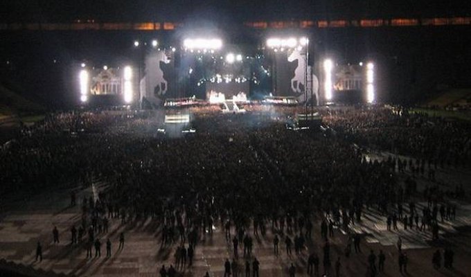 Мадонна отжигает в Москве (11 фото)